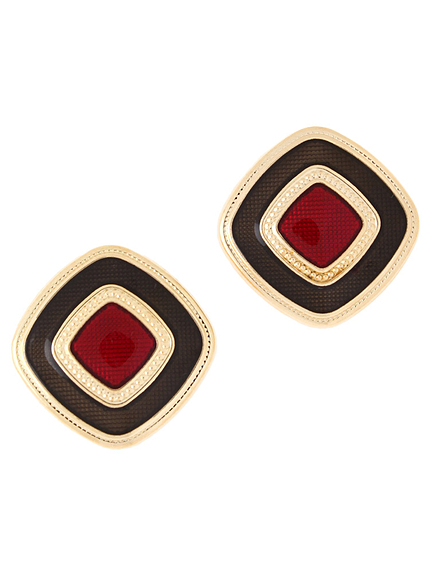 レトロカラーピアス