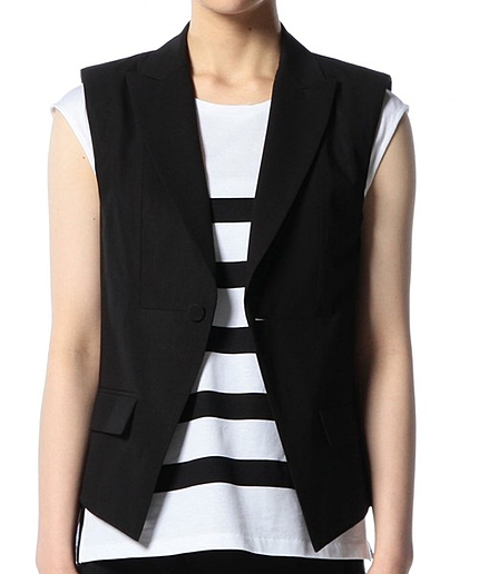 ASTRAET(アストラット) コットンテーラードベスト