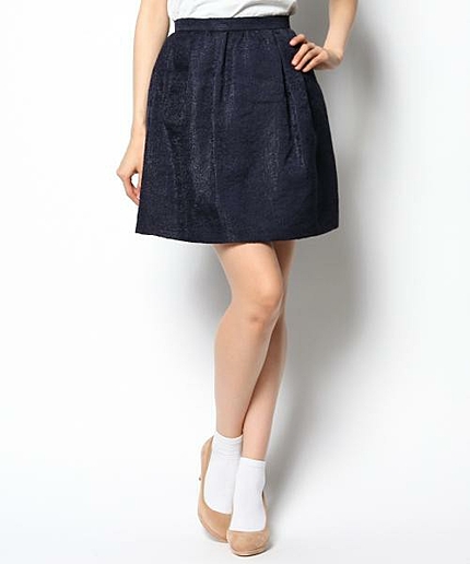 フレアジャガードスカート