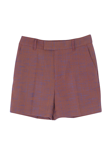 カラーツイードショートパンツ