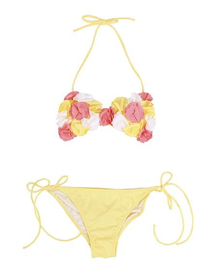 フラワーフリルビキニ
