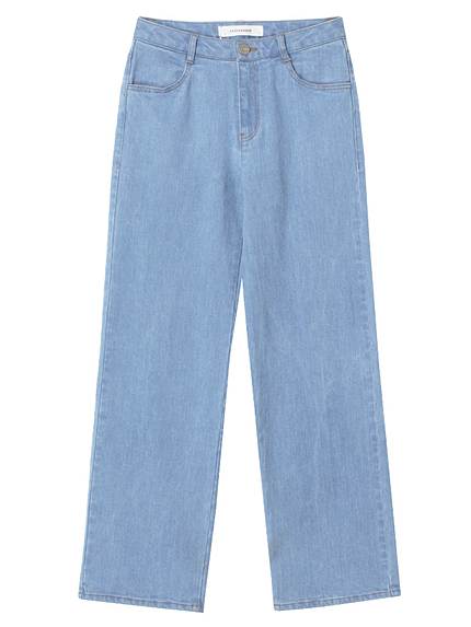 デニムワイドパンツ