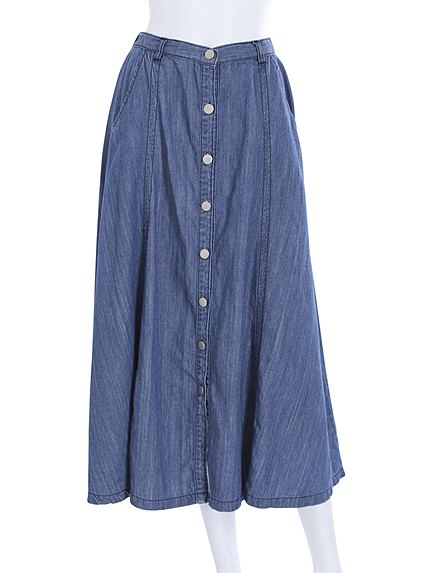 【BIJ】 デニムロングスカート