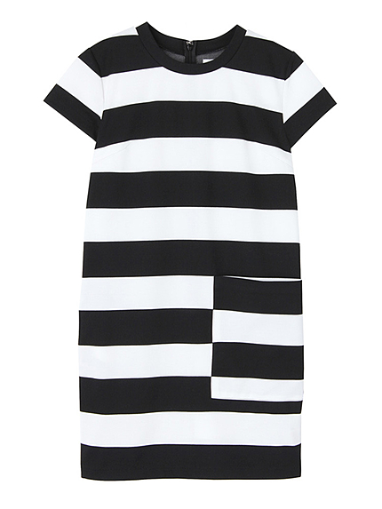 Wideボーダーminiワンピース