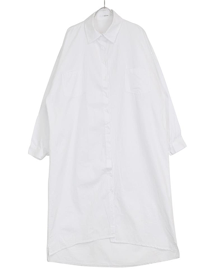 ダブルポケットロングシャツ