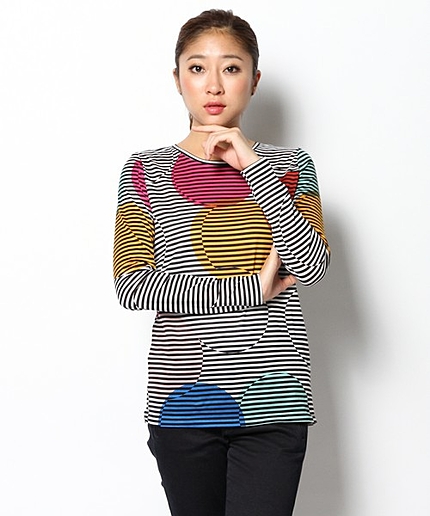 ストライプポルカTシャツ（PaulbyPaulSmith）