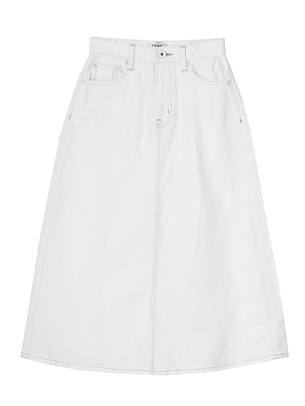 デニムロングスカート