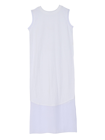 【JELLY8月号】カットXシフォンマキシワンピース