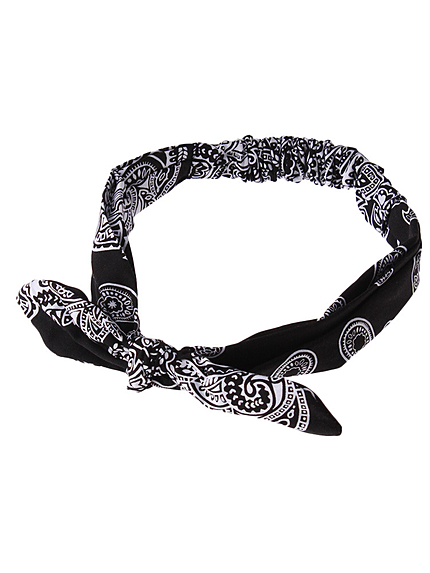 ペイズリーヘアバンド
