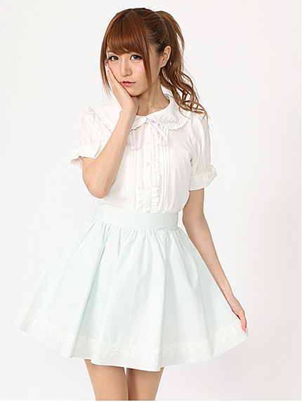 裾リボンレースSK