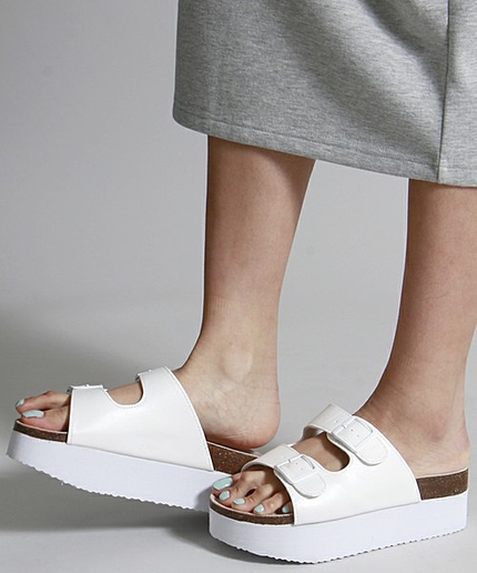 WEGO/厚底ベルトサンダル