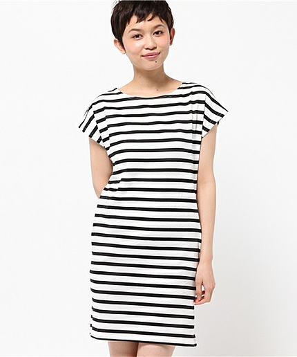 WEGO/ボーダーワンピース