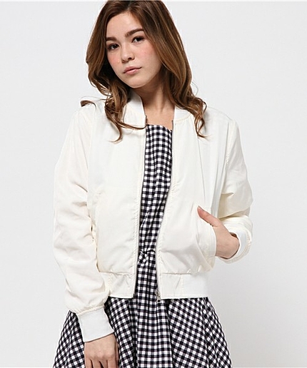 WEGO/レースアップブルゾン