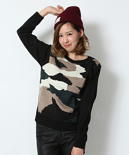 WEGO/ジャガードセーター