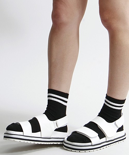 WEGO/ベルトフラットサンダル