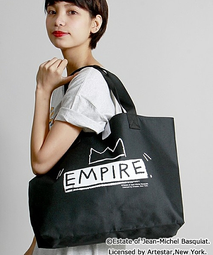 ∴WEGO/BASQUIATトートバッグ