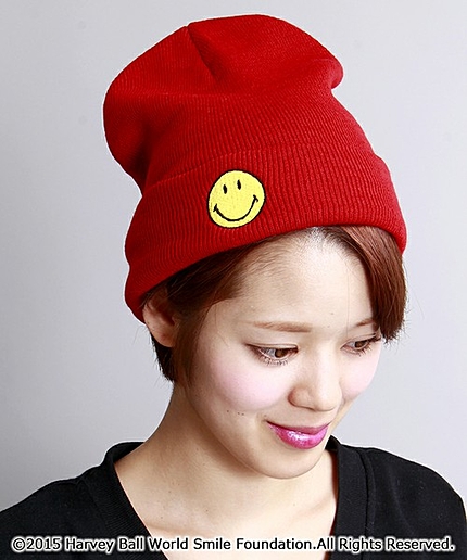 WEGO/スマイルニットキャップ