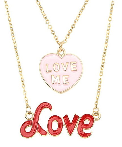 WEGO/LOVEネックレスセット