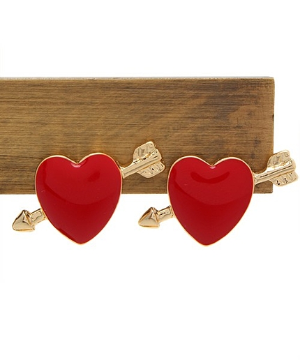 WEGO/ハートアローピアス