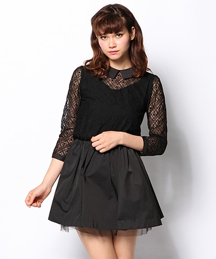 ハートチェックレーストップス