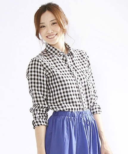 リネンギンガムチェックシャツ　※ブラック/ネイビー再入荷予約受付中