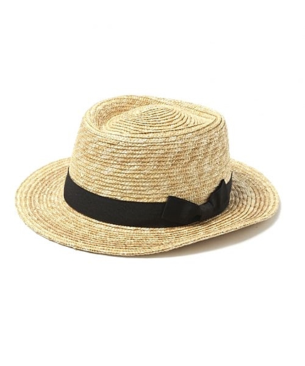 ストローポークパイハット