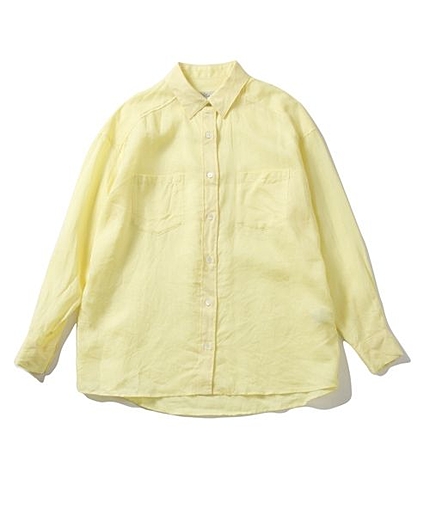 【pensee】バイオリネンシャツ