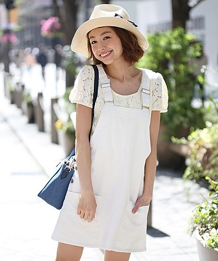 スラブデニムジャンスカ