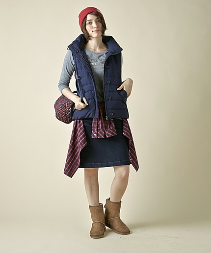 Ｅピーチダウンベスト