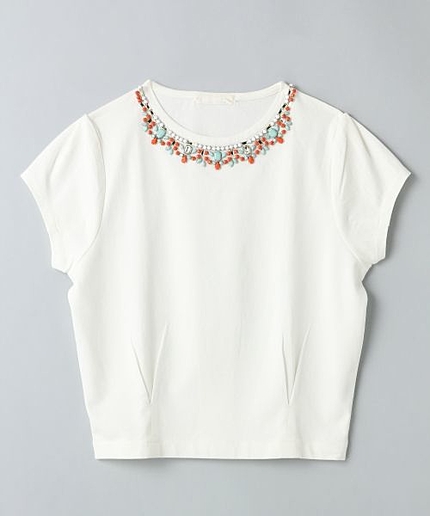 【再入荷】タックビジュープルオーバーSS