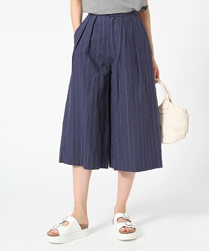 ＣＬラメストライプガウチョパンツ