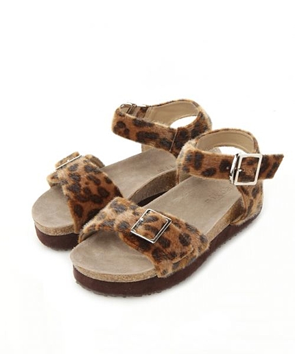 フェイクレザーアツゾコサンダル/mikoa