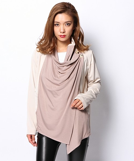 【2014秋冬新作】裏毛ヘムジャケット