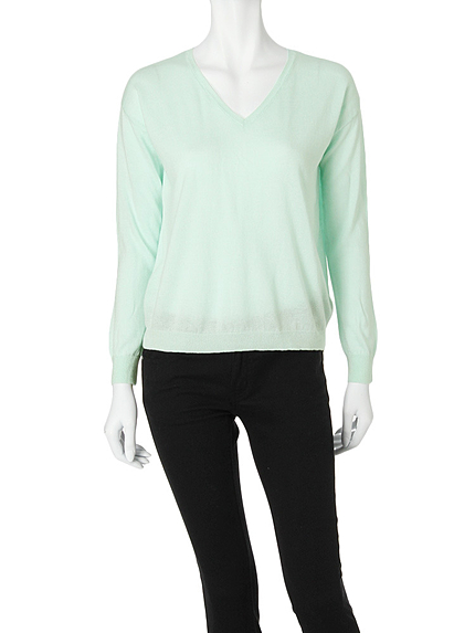 【DUO】 CR BASIC Vネックニット