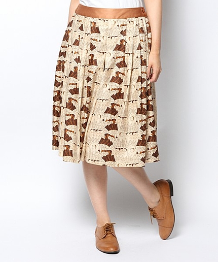 タックプリーツキュロット