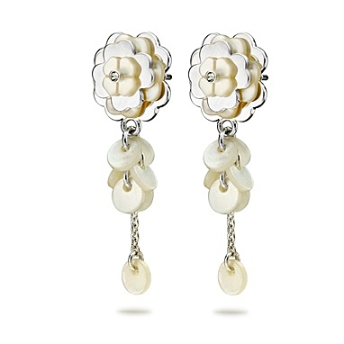SANTORINI FLOWER EARRINGS