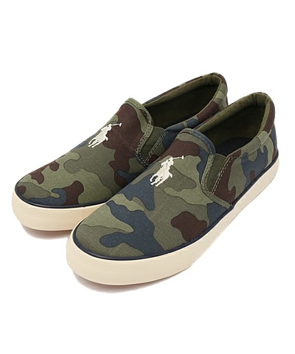 ジュニア ポロラルフローレン スリッポン カモフラ Polo SETH SLIP ON CAMO 998751-Jr