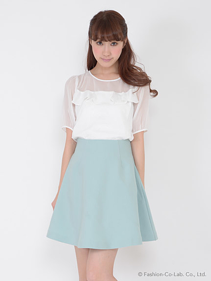 スムースフレアスカート