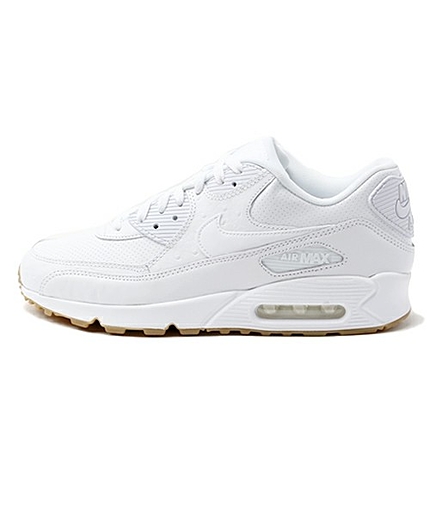ユニセックス ナイキ エアマックス90 オールホワイト NIKE AIR MAX 90 LEA PA 705012-111