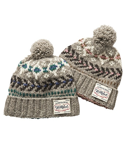 JACQUARD KNITTED CAP　（ニットキャップ/ジャガード編み）