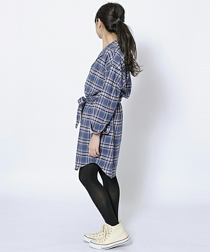NEL PLAID GOWN