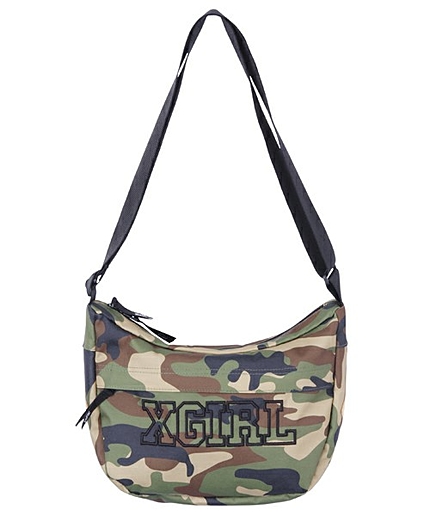 COLLEGE LOGO SHOULDER BAG