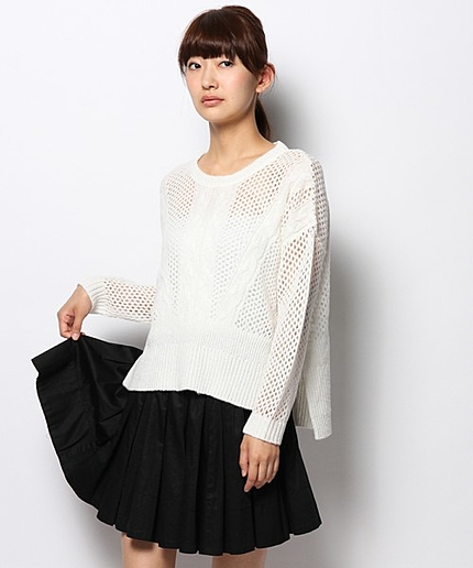 【2014秋冬新作】メッシュケーブル切替PO