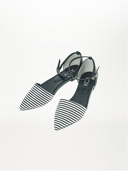 フラットセパレートパンプス