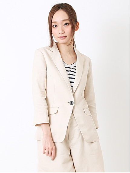 ・リネンジャケット