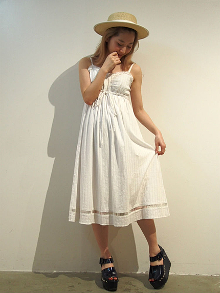 ロングキャミワンピース