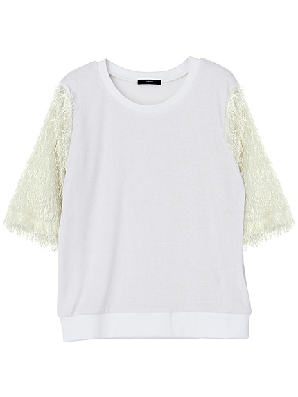 フリンジスリーブTOP