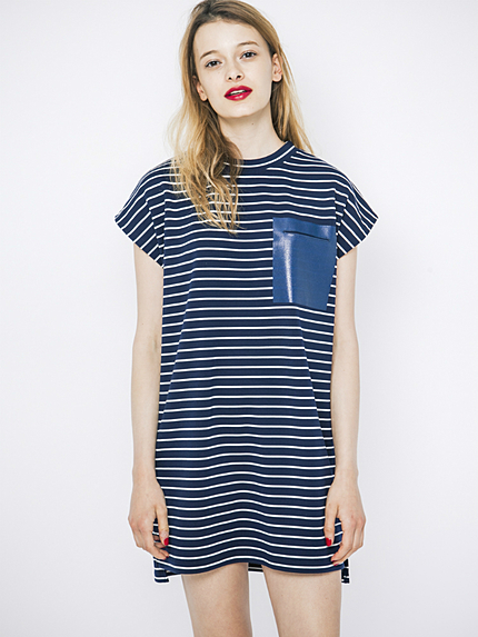 プリントポケットカットワンピース