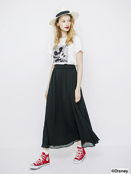 MICKEY　3ＤプリントT