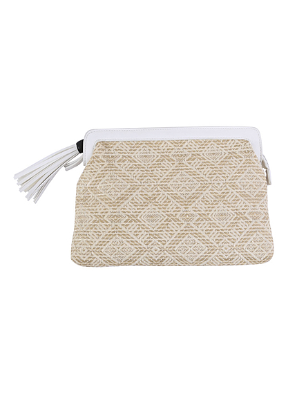 がまぐちタッセルクラッチ